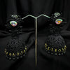 Handcrafted Black Jhumkas