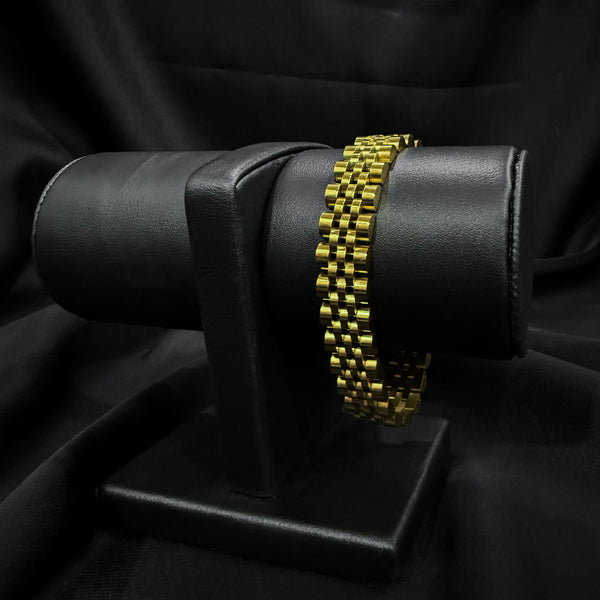 Gold Plated Jublee Style Bracelet