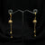 Dangling Earings With Chain Tassels
