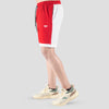 Red/White Micro Interlock Training Shorts