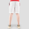 Red/White Micro Interlock Training Shorts