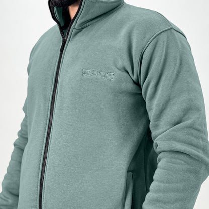 Unisex Zinc Full Zipper