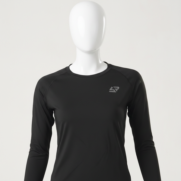 Plain black full sleeves Tshirt