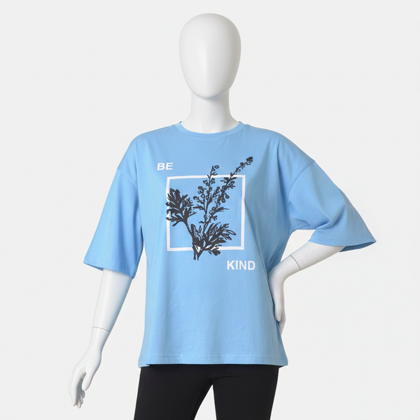 Floral Graphic Cotton T-Shirt