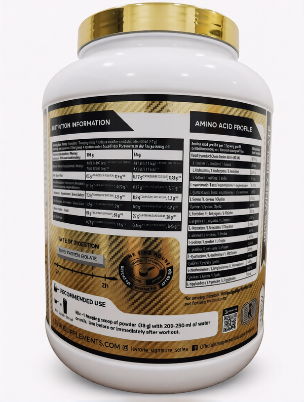 KEVIN LEVRONE GOLD ISO 2KG (Bunty Flavour)