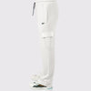 Pure cotton Milky White Cargro Trouser