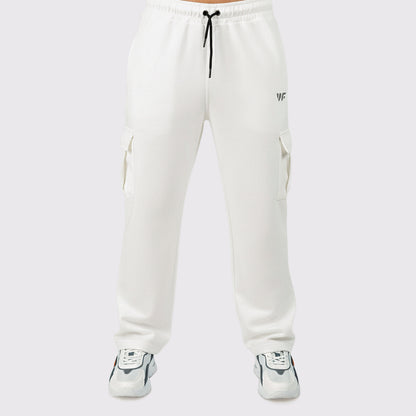 Pure cotton Milky White Cargro Trouser