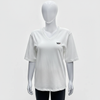 Plain White V-Neck Relaxed Fit Tshirt