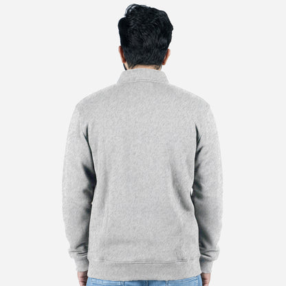 Unisex Gray Full Zipper